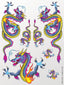 XXX Main Racing - Claws of Fury Sticker Sheet