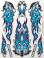XXX Main Racing - Cold Carbon Fire Sticker Sheet