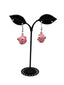 Pink Fish earrings
