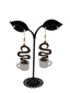 Steaming Coffee Earrings