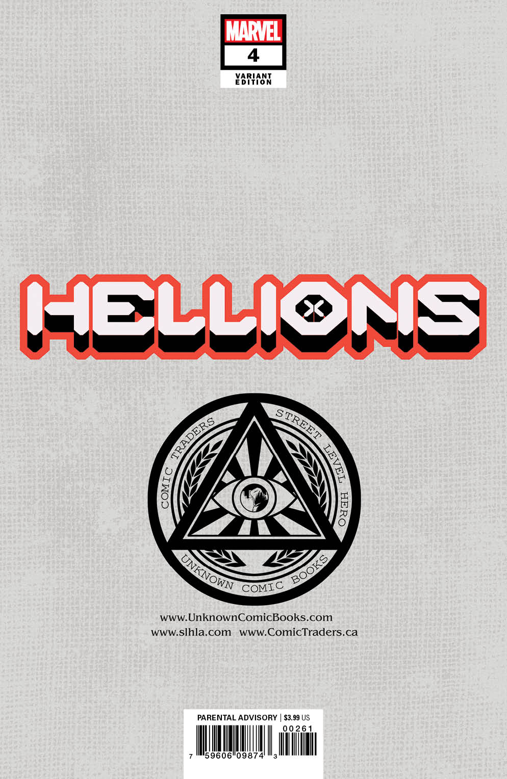 Hellions #4 Unknown Comics Jay Anacleto Exclusive Var (09/16/2020) - Collectors World Toys