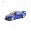 FLAME BMW M3 E46 Widebody Pandem in Metallic Blue Resin 1:64