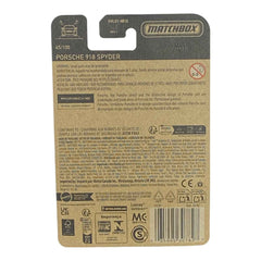 Matchbox Porsche 918 Spyder - Matchbox Series 45/100 -