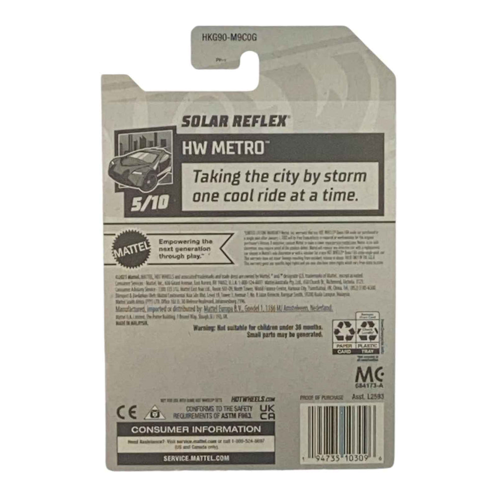 Hot Wheels Solar Reflex 2023 Earth Day 4.22 - Metro Series 5/10 -