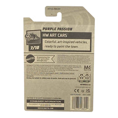 Hot Wheels Purple Passion - Treasure Hunt - Art Cars Series 7/10 -