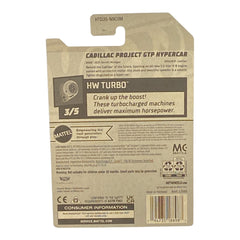 Hot Wheels Cadillac Project GTP Hypercar - Turbo Series 3/5 -