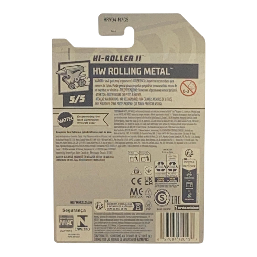 Hot Wheels Hi-Roller II - Rolling Metal Series 5/5 -