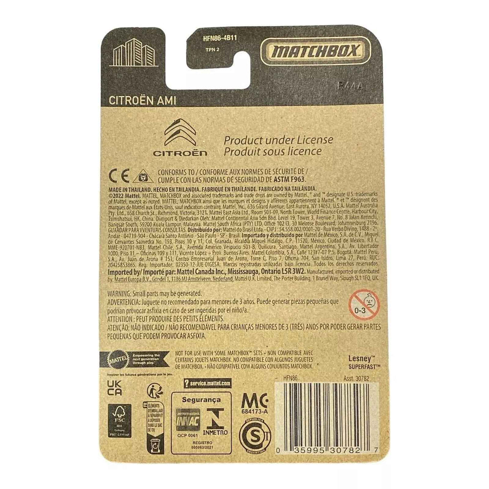 Matchbox Citroen AMI - Matchbox 70 Years Series -