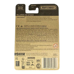 Matchbox McLaren 720 Spider - Matchbox 70 Years Series -