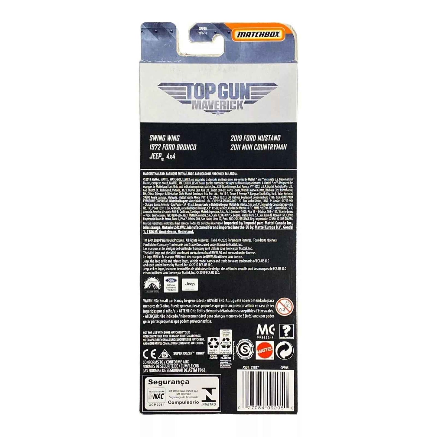 Matchbox Top Gun Maverick 5 Pack - Collector's Edition Airplane Set