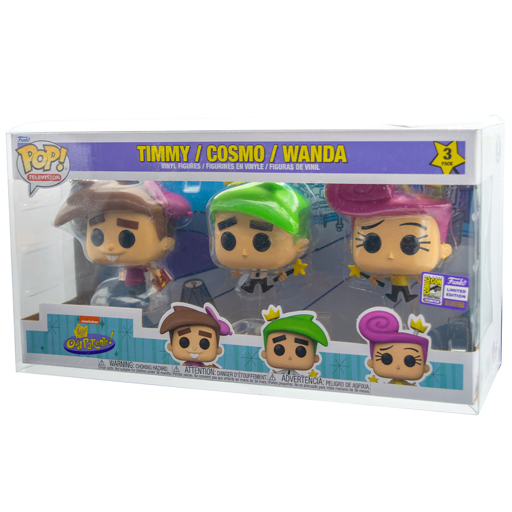 3-Pack Fairly Odd Parents PopShield Protector - Collectors World Toys