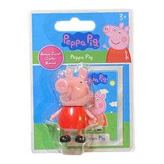 Peppa Pig Miniature Figure / Cake Topper with Bonus Card -