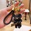 Cartoon Simple Mechanical Bear Cute Niche Doll Keychain Chain Bag Personalized Small Pendant Accessory Keychain Decorative Gifts
