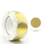 500 pcs / 1 roll ,kraft round self-adhesive label paper items classification name stickers personalized labels