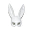 1pcs Black White Rabbit Mask Halloween Party Decoration Party Long Ears Rabbit Bunny Mask Costume Cosplay 