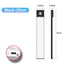 LED Bar Light Motion Sensor USB Rechargeable Led Cabinet Lights for Kitchen Wardrobe Cabinet Lighting 30cm/40cm/50cm Night Light