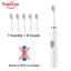 Tongwode Electric Toothbrush for Adults Soft Bristle Portable Battery Endurance IPX6 Waterproof Intelligent Effective Oral Care