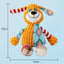 Cute Fox & Elephant Plush Dog Toy - Interactive Squeaky Chew & Teeth Cleaner