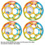 Soft Baby Grasping Ball Rattles with Bell Ball Early Education Educational Sensory Toy Random Color)