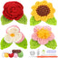 IMZAY Crochet Material Package Kit for Beginners with Step-by-Step Video Tutorial and Instructions Complete Crochet Supplies Set