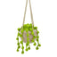KRABALL Crochet Hanging Plant Kit With Instruction Easy Hand Knitting Yarn Ball Thread Needles Hooks Knit Tools Accessories Set