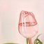 Pink tulip plant watering balls, suitable for indoor and outdoor plants, automatic plant drippers, and automatic watering