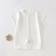 Baby Short Sleeved Jumpsuit Summer Newborn Breathable Mesh Air Conditioning Suit Boys Girls Infant Thin Sleepwear Crawling Suits