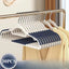 30PCS Non-Slip Hangers – Durable Rotating Hook Clothes Organizer Set