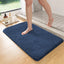 Long Hair Absorbent Bathroom Mat – Soft Furry Non-Slip Shower Floor Rug
