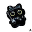 15 Cm Keychain Rock Music Black Cat Plush Toy Guitar Cute Punk Style Doll Schoolbag Pendant For Friends Birthday Gift