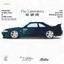 (Pre-Order) The Laboratory x ZONZO Nissan R33 Widebody Concept Spec-A - Navy Blue/Viridian Green 1/64