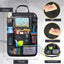 Multifunctional Car Seat Organizer – Oxford Fabric Backseat Storage Bag with Tablet Holder & Multi-Pockets for Kids