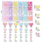 24-Grid Acrylic Beads Kit – Heart, Star & Flower Spacer Beads for Bracelets, Keychains & Jewelry Making
