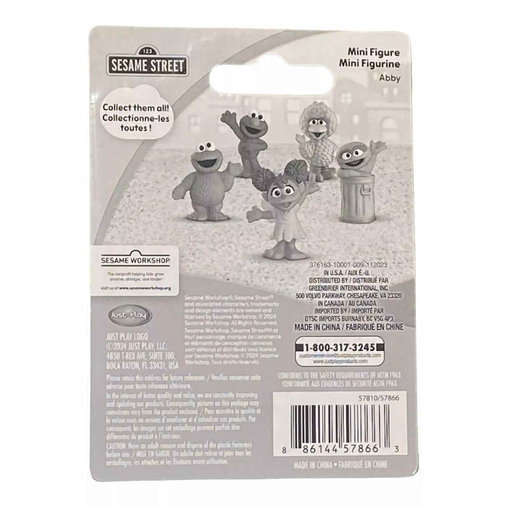 Abby Mini Figure / Cake Topper - Sesame Street -