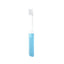 Mini Travel Toothbrush Foldable Portable Small Dental Brush Folding Traveling Adult Toothbrush in Transparent Candy Colors