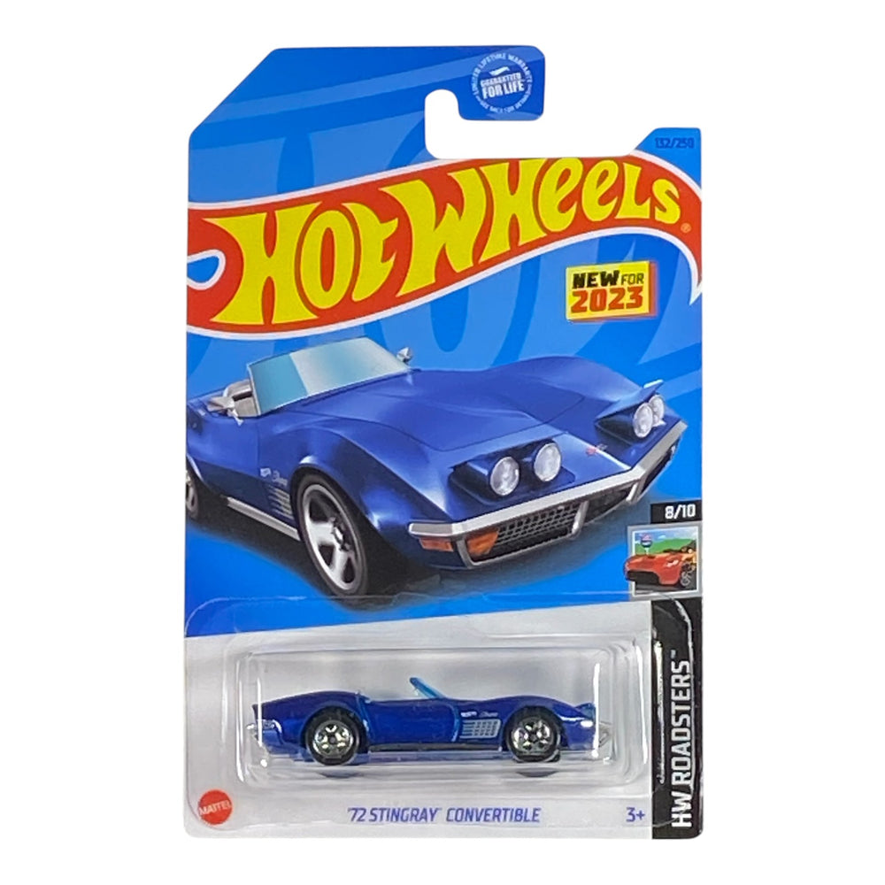 Hot Wheels '72 Stingray Convertible - Roadsters Series 8/10 -