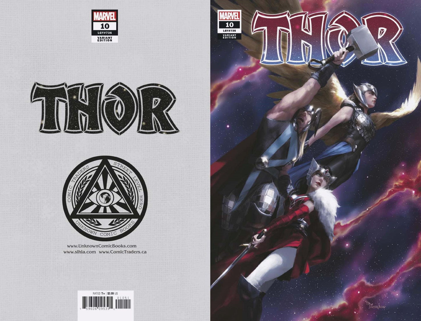 Thor #10 Unknown Comics Miguel Mercado Exclusive Var (12/02/2020) - Collectors World Toys