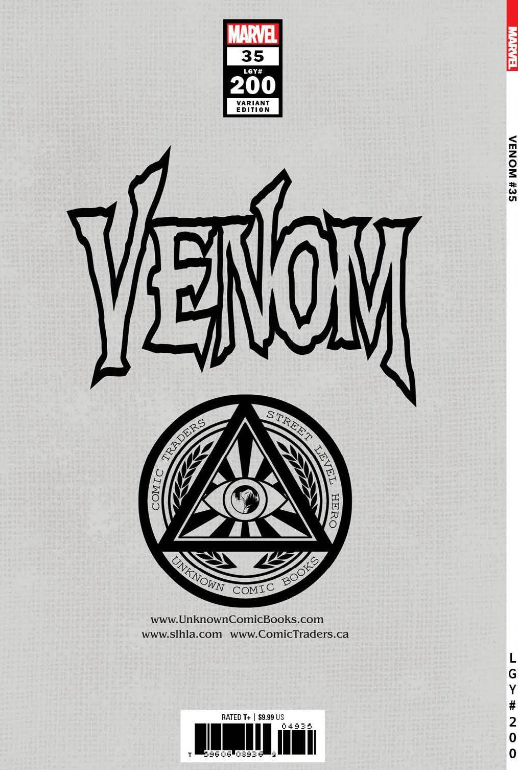 Venom #35 200Th Issue Unknown Comics Tyler Kirkham Exclusive Var (06/09/2021) (06/16/2021) (07/28/2021) - Collectors World Toys