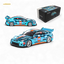 Demon King Auto LBWK Nissan GTR35 - Chrome Gulf 1:64
