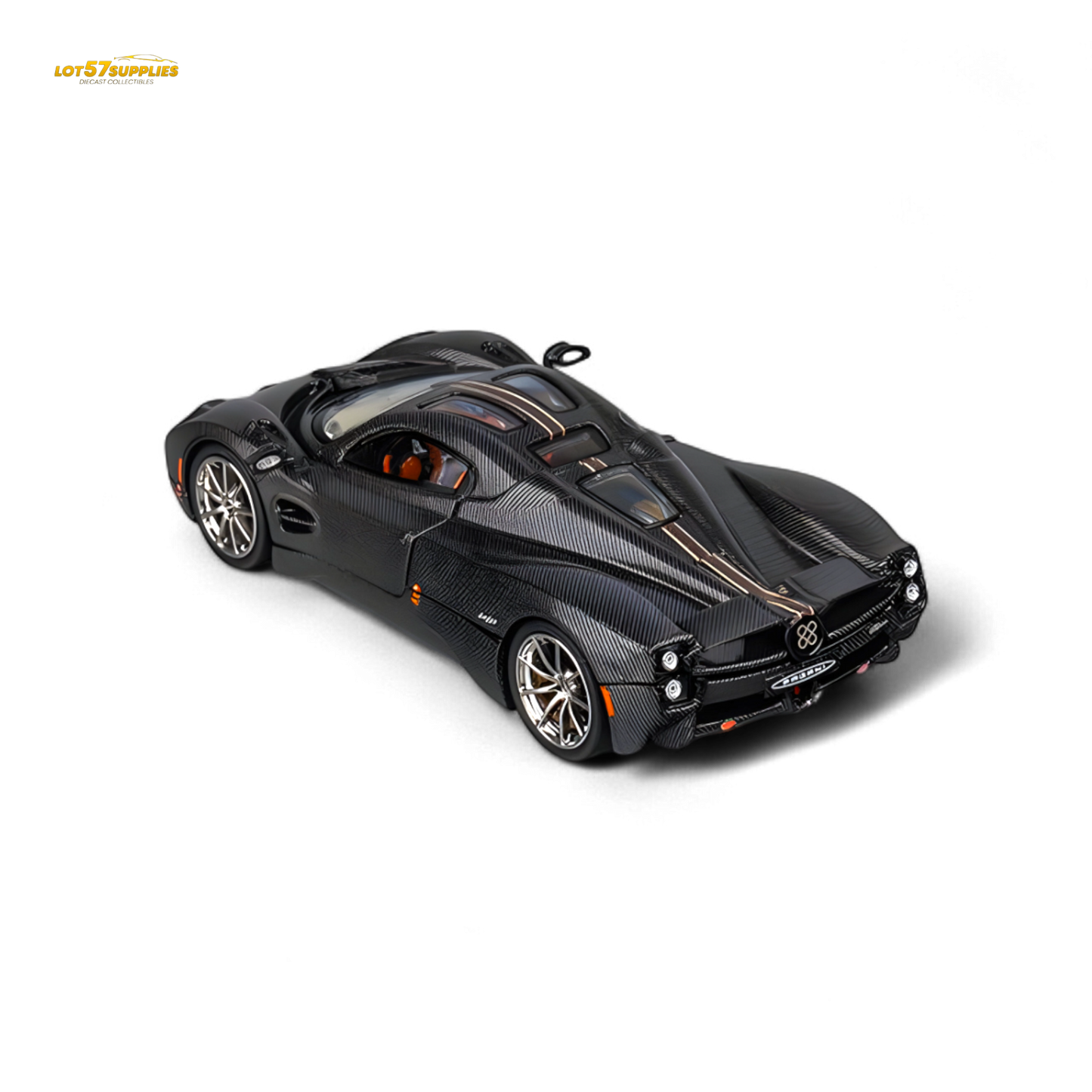 CM MODEL Pagani Utopia Fullcarbon - Red Stripe 1:64
