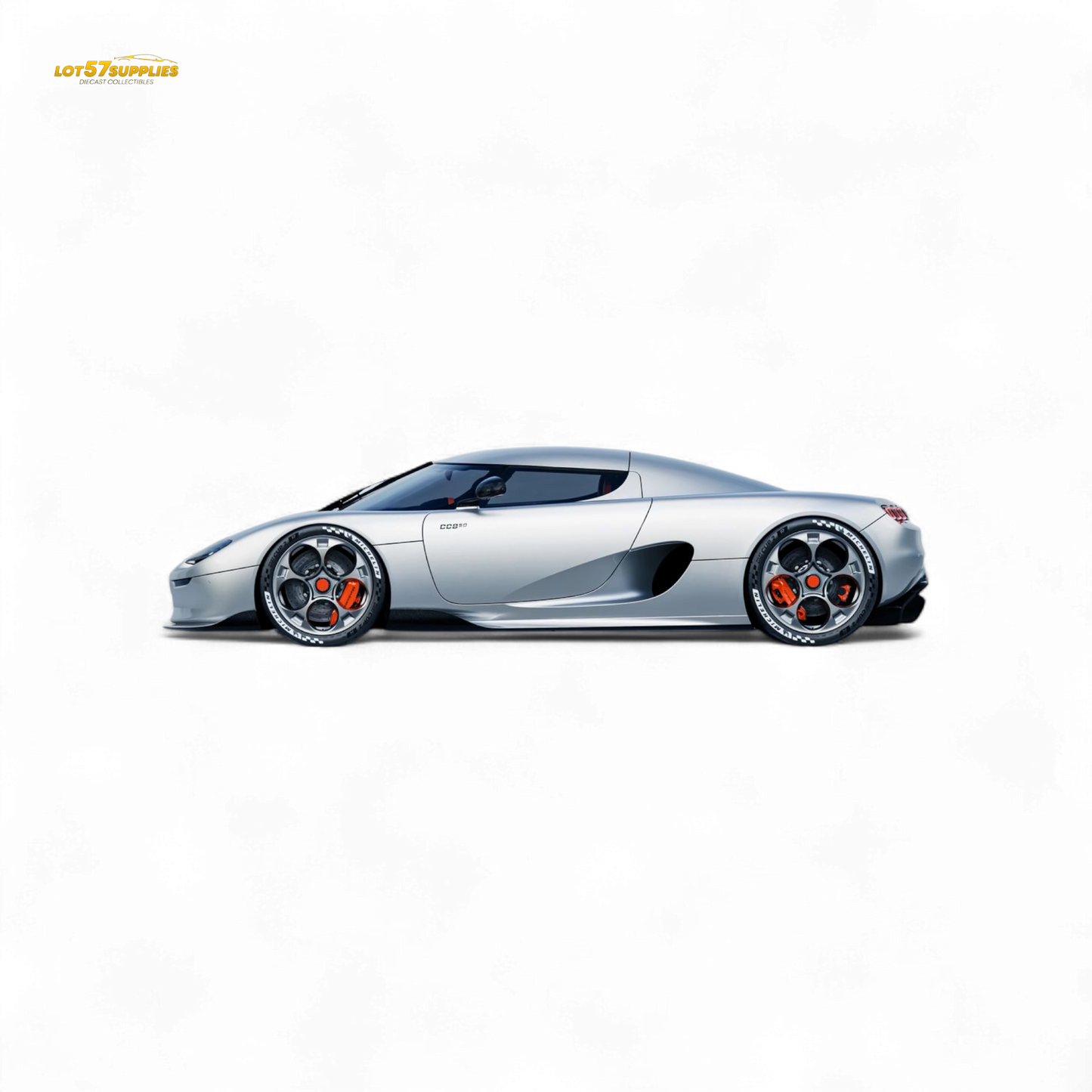 (Pre-Order) Rhino Model RM CC850 (Magnetic structure of engine hood) - Silver 1/64