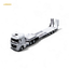 (Pre-Order) TimeMicro & Perka BENZ FLATBED TRANSPORT VEHICLE - White 1/64