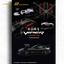 (Pre-Order) Hone Model Dodge VIPER ACR - Venom Black 1:64