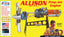 1/10 Allison Model 501-D13 Prop-Jet Engine Plastic Model