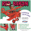 Red Baron Fokker Triplane Snap Caricature (7.5 Inches Tall) (Battery Required, Not Included) Plastic Model Kit