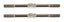 Turnbuckle 2.00" 51mm Blue (2)