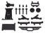 Reflex 14MT Bumper, Wheelie Bar, Body Mount Set