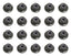 M3 Locknut with Flange