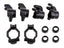 Rival MT8 Caster Blocks, Steering Blocks, Rear Hubs Set
