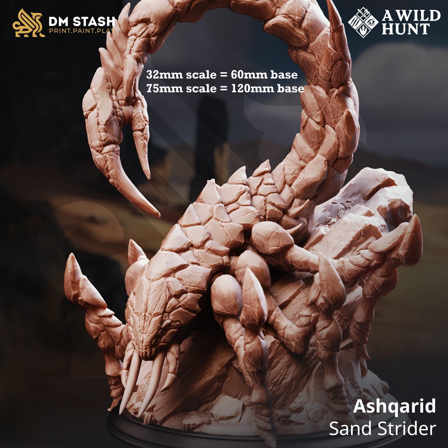 Ashqarid, Sand Strider (Desert Scorpion)